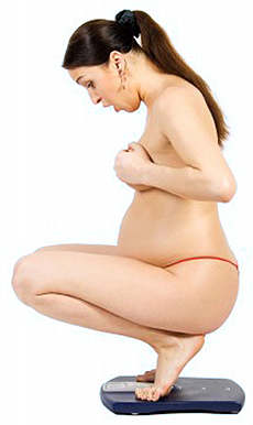 Набір ваги при вагітності